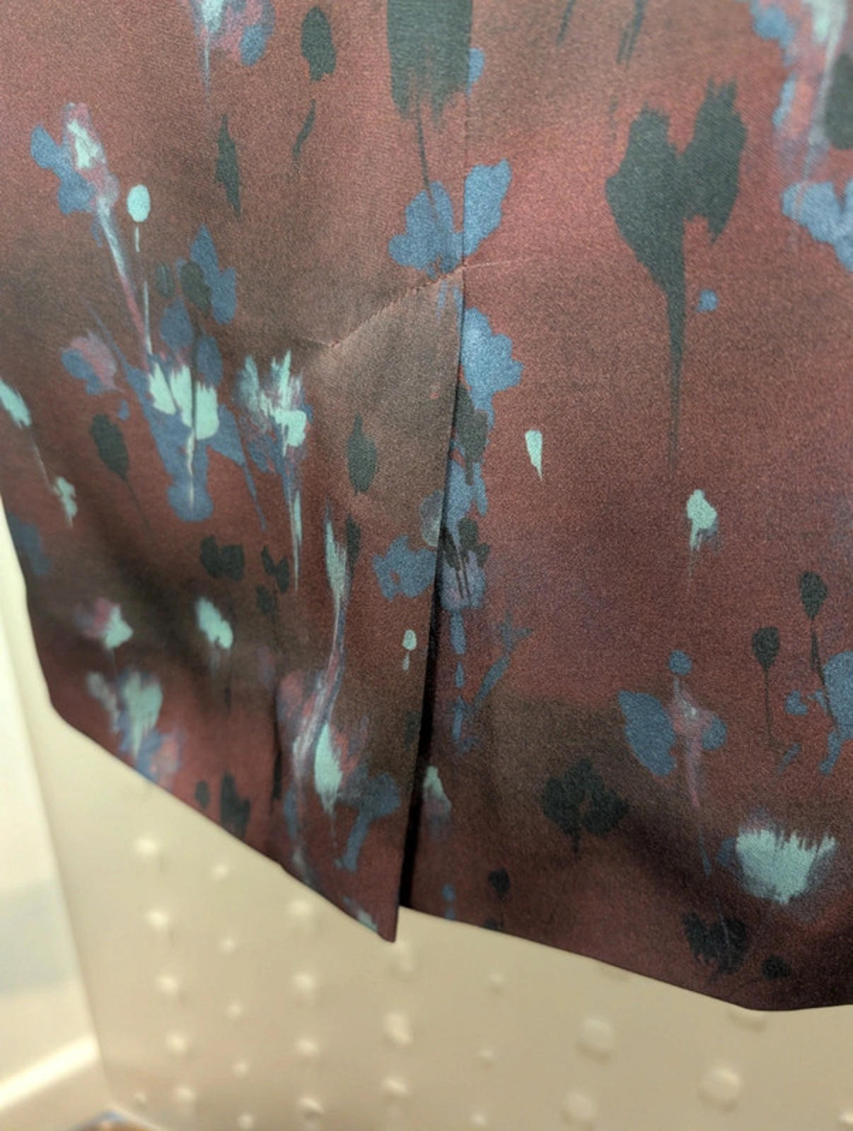 Jigsaw silk blend floral dress – size UK 10