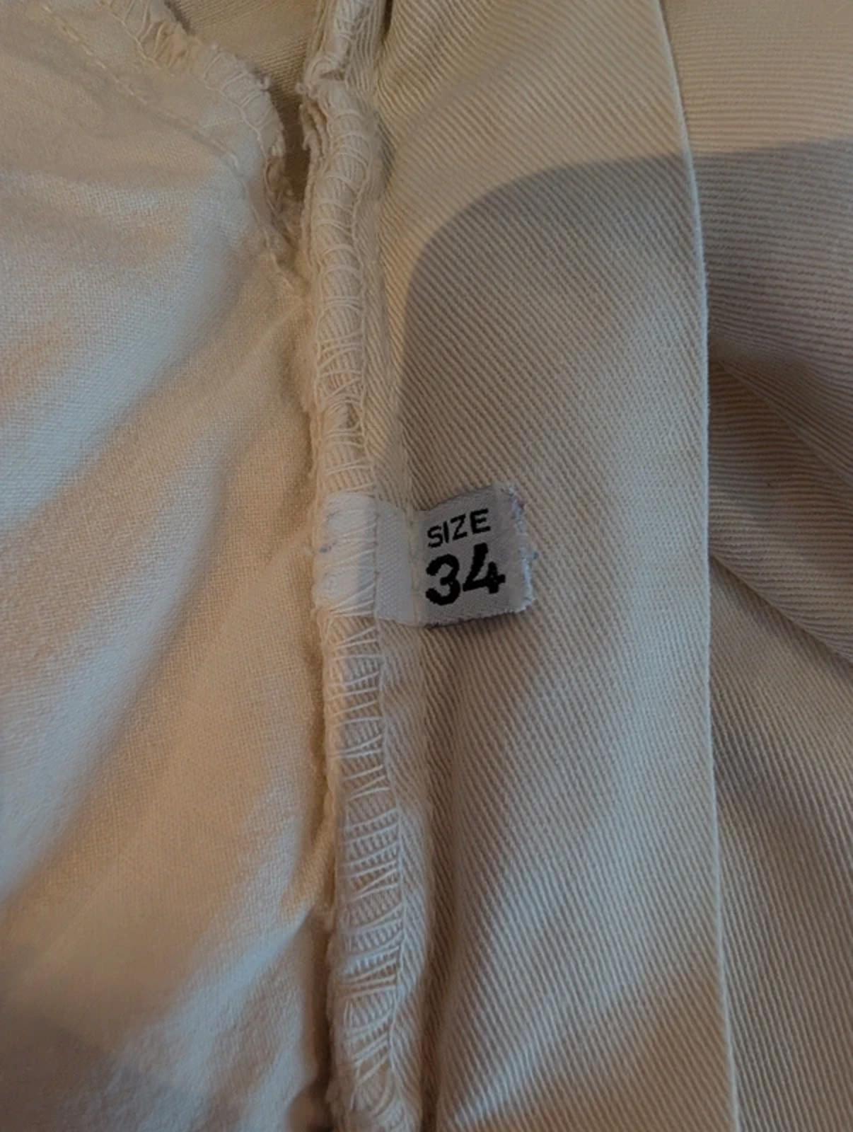 Moschino cream denim jeans – size 34