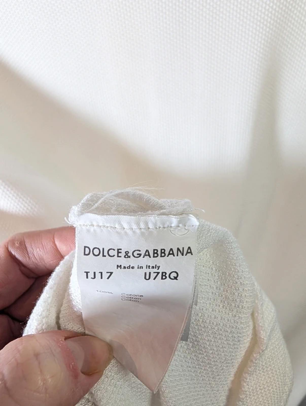 Dolce & Gabbana vintage lightweight polo shirt – size 50