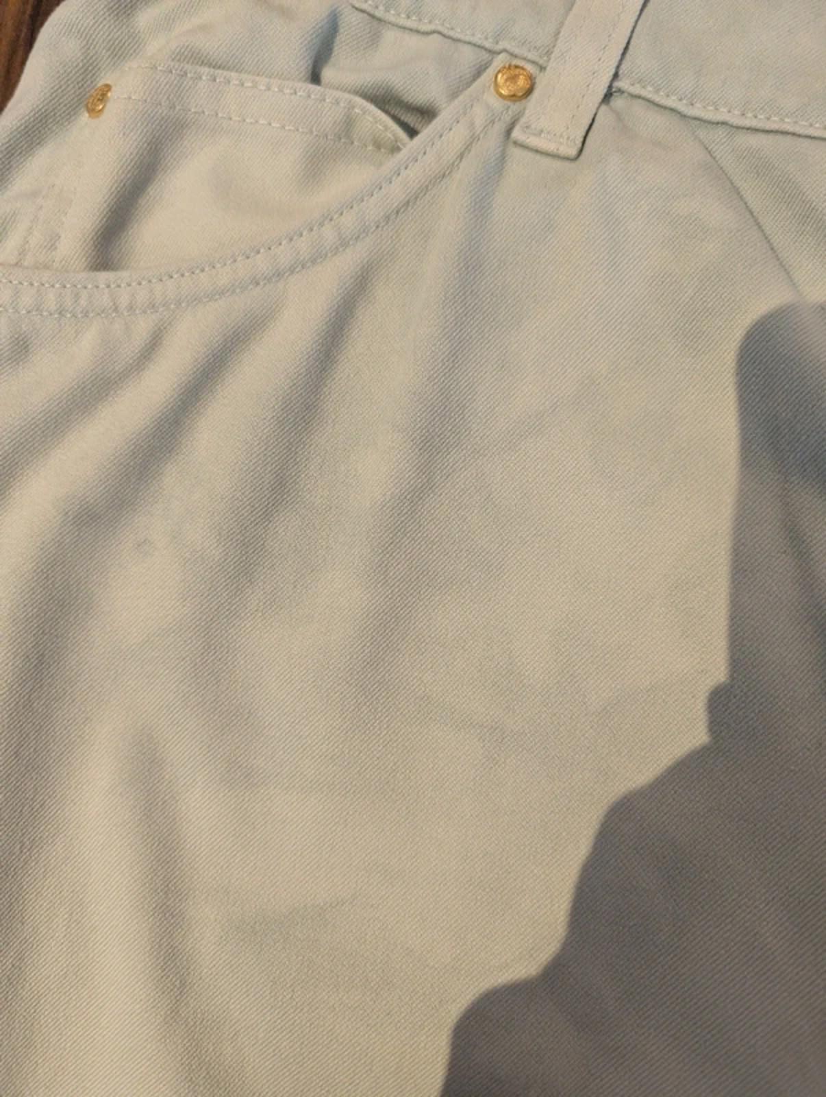 MCM mint cotton stretch jeans – size 34