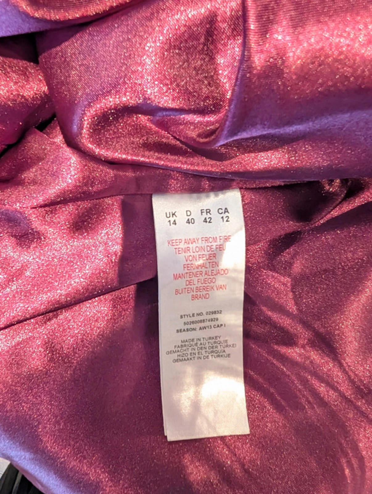 Eastex wool-blend jacket, UK 14