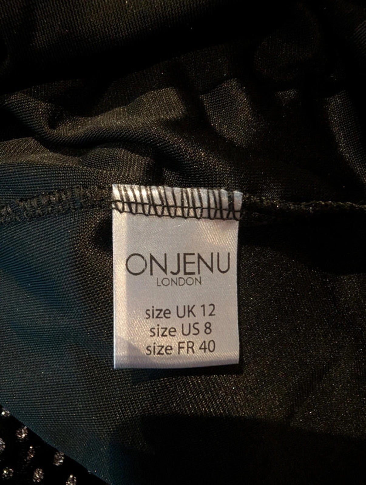 Onjenu velvet jumpsuit – UK 12