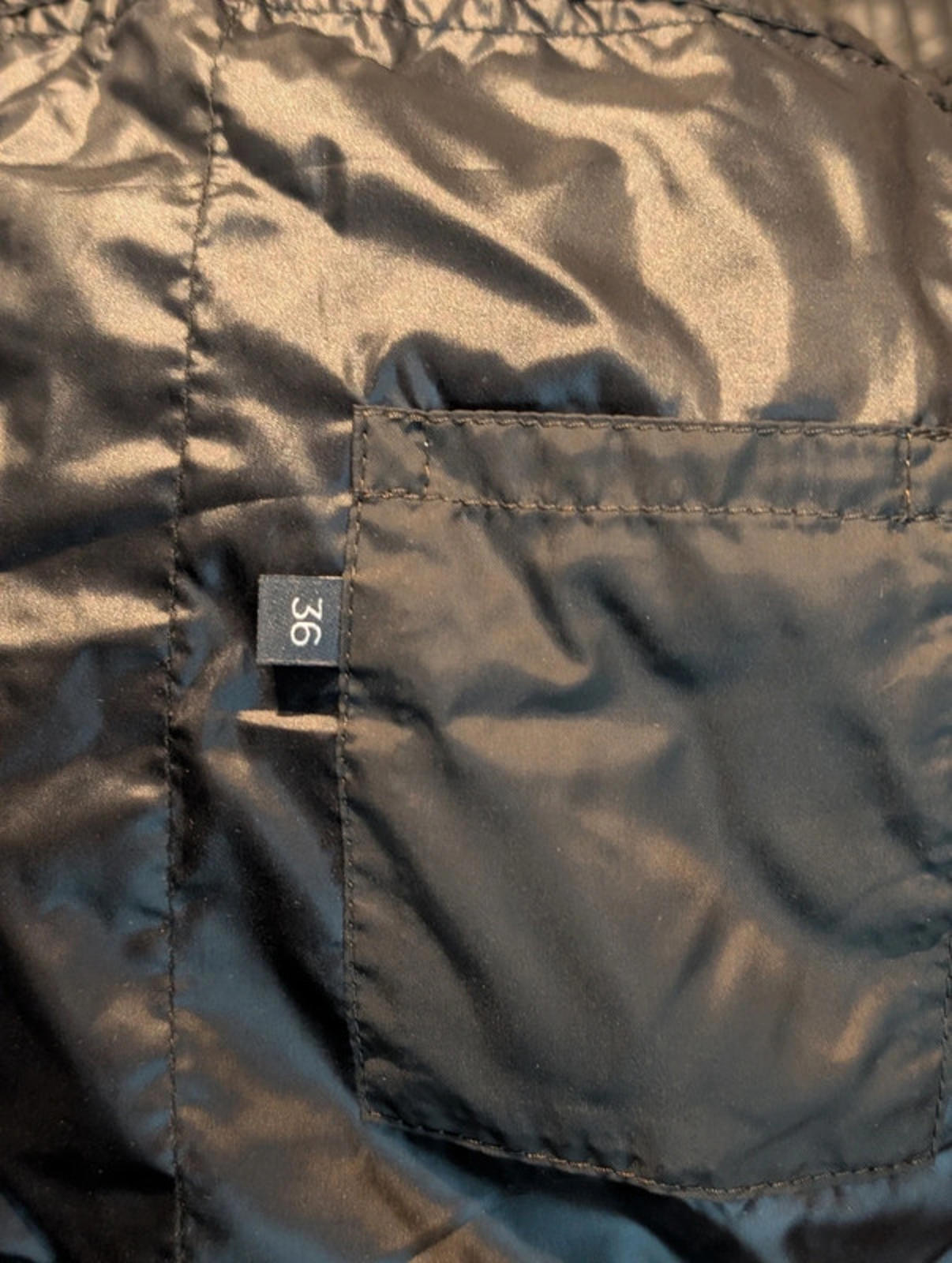 Marc O'Polo Lightweight Down Coat – Black – EU 36 / UK 8