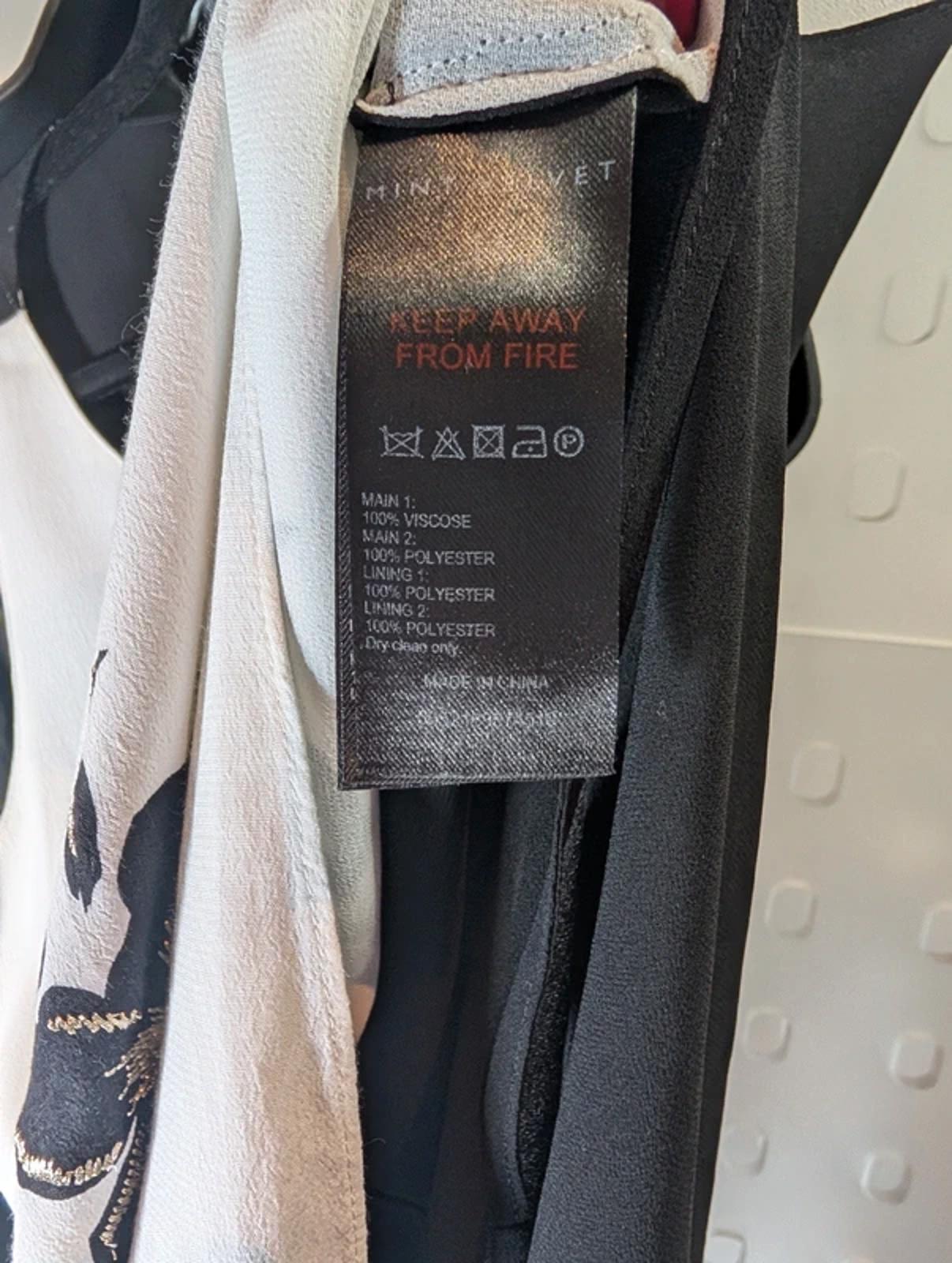 Mint Velvet UK14 Embroidered Tabard Top