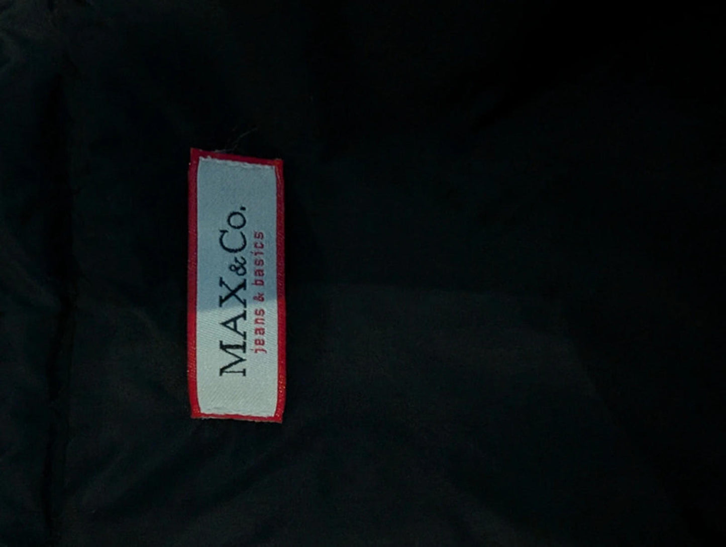 Max & Co Quilted Jacket with Ribbed Knit Sleeves – UK 10