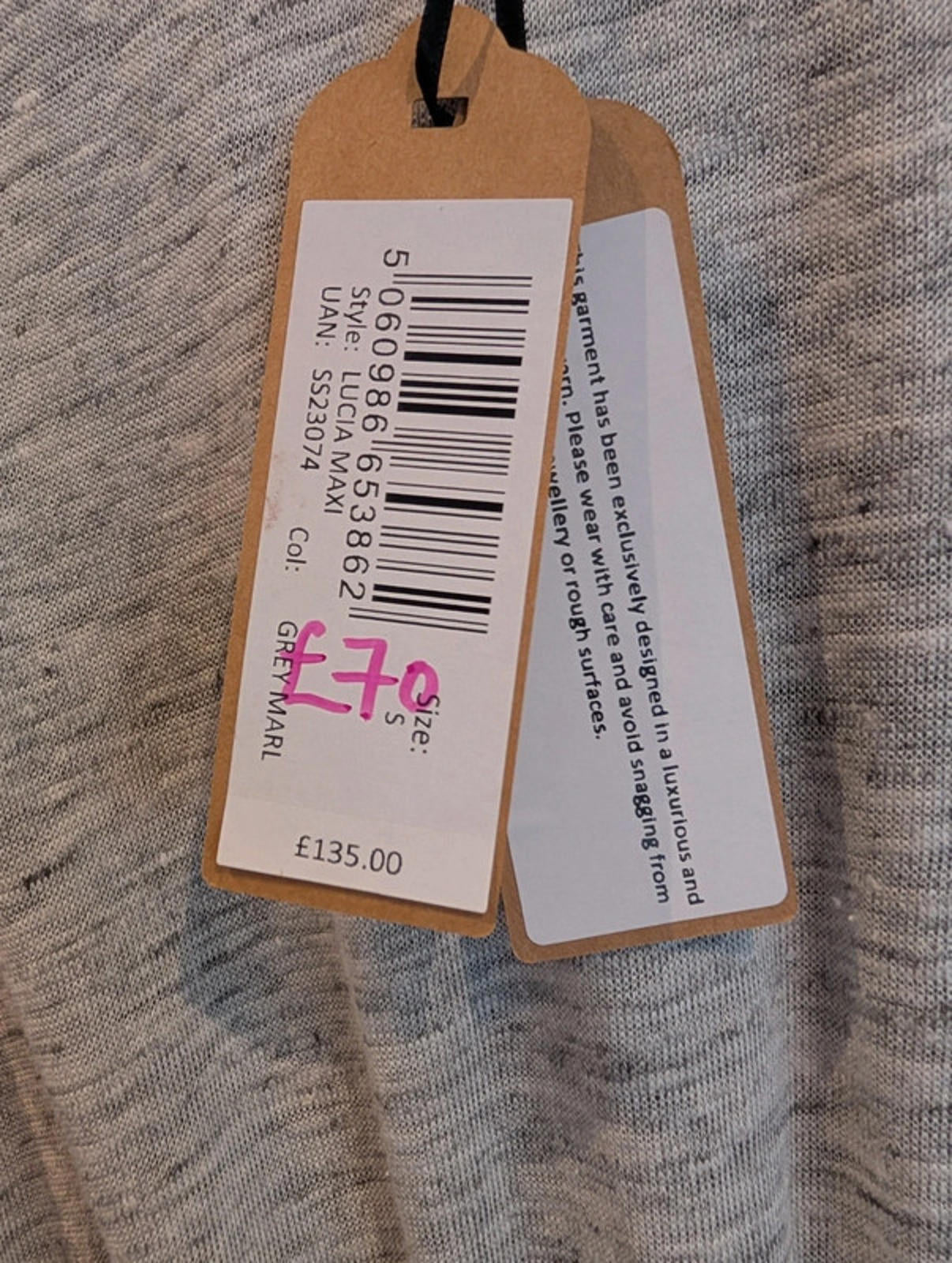 Nooki London Lucia Maxi Dress – Size Small RRP £135