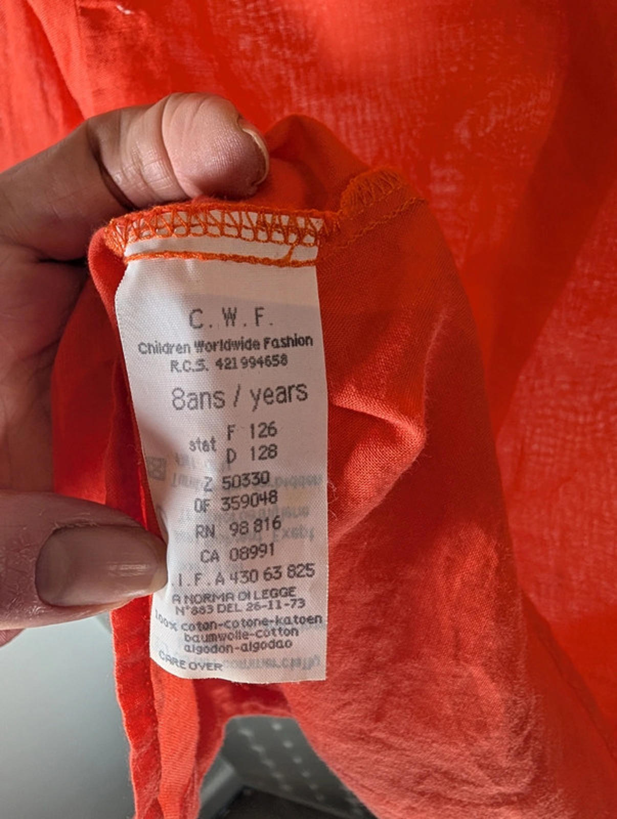 Kenzo Jungle lightweight cotton shirt with subtle logo detail – age 8