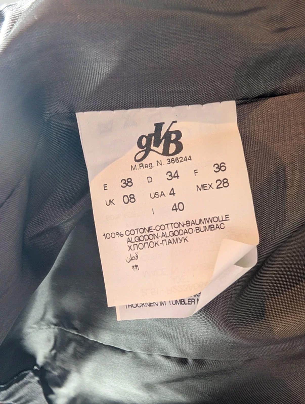 Caractère cotton fitted blazer with elasticated waist UK 8