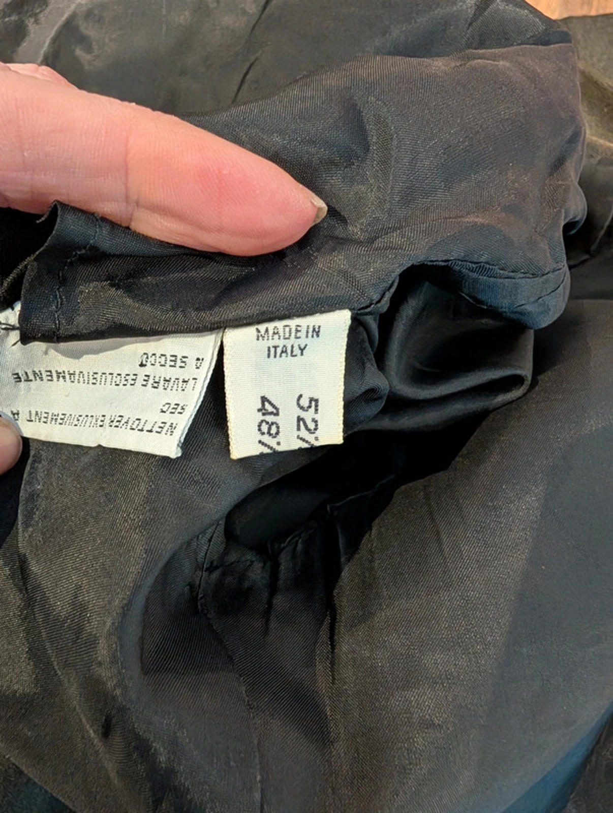 Vintage Umberto Ginocchietti Silk Linen Blazer – IT 42 (UK 10) | Made in Italy