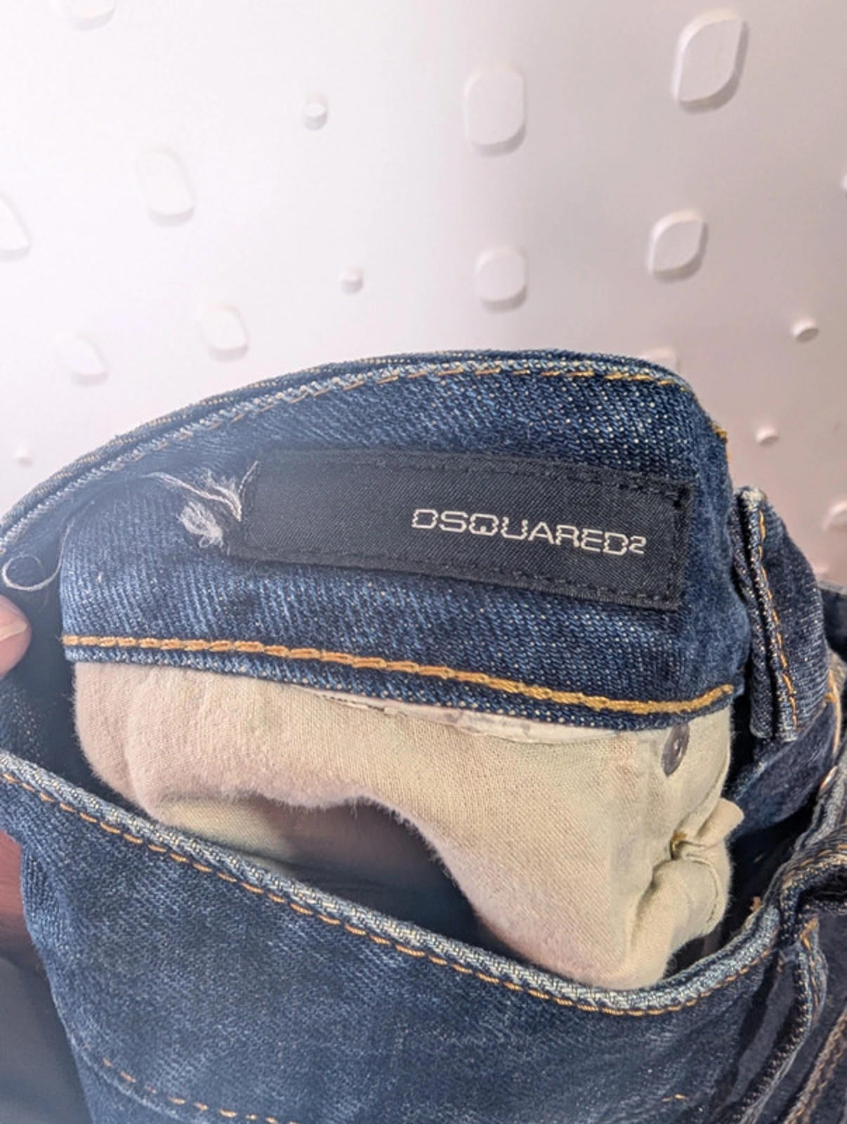 Dsquared2 Men’s Classic Indigo Jeans – 31" Waist – Vintage Denim