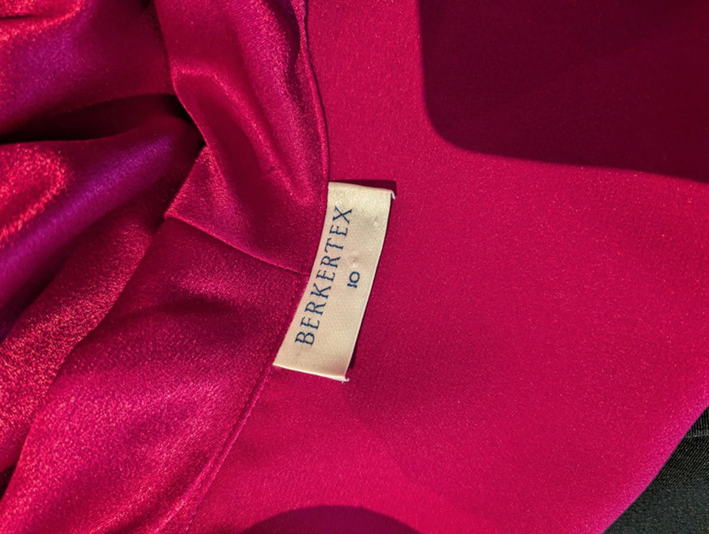 Vintage Berkertex power dress with original belt UK8