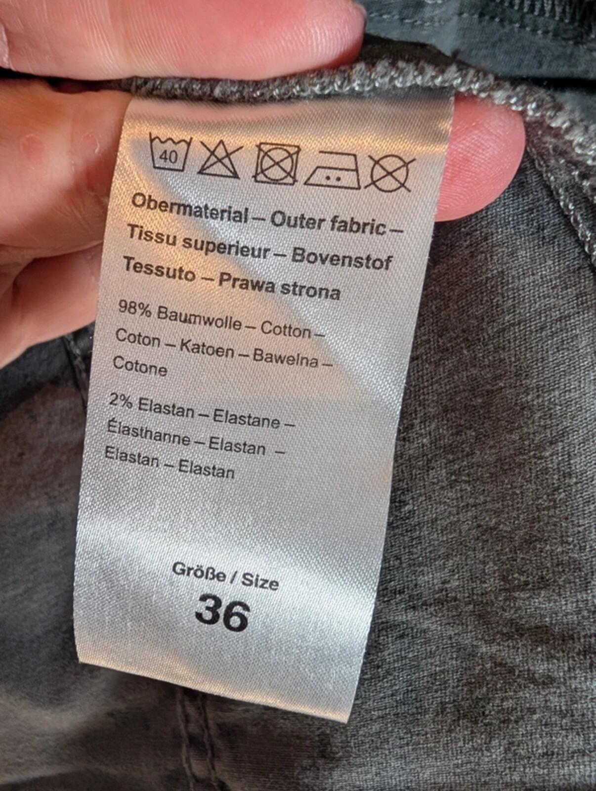 Bonita Floral Denim Jacket Grey Rose Print EU36