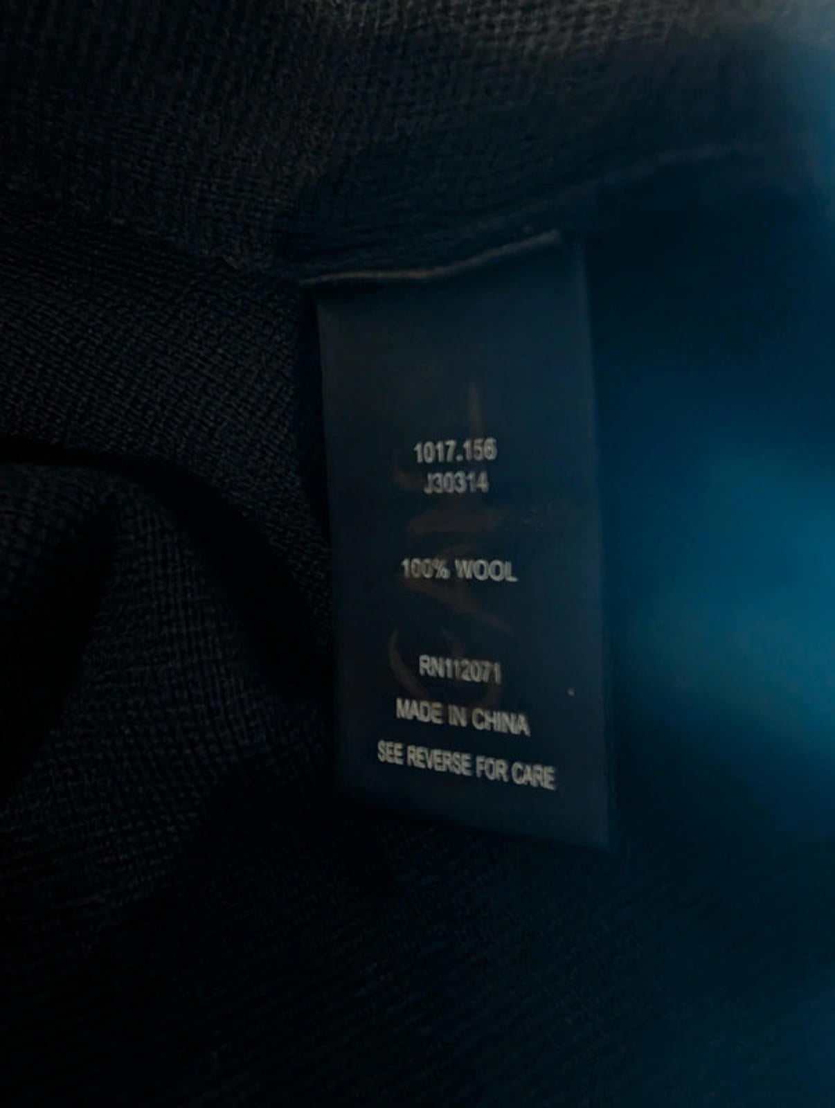 Jigsaw Wool Cardigan – Navy – Size XS