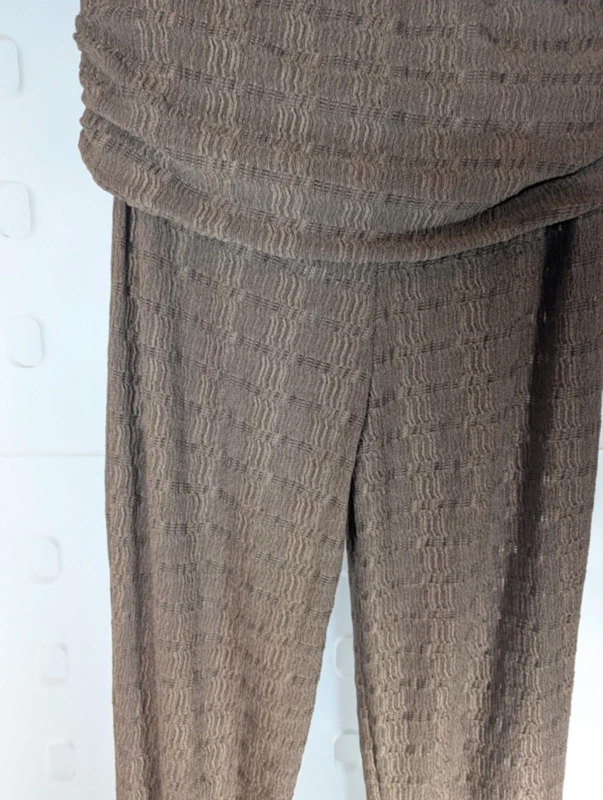 BNWT Ego Flared Trousers - Chocolate Brown - UK 6