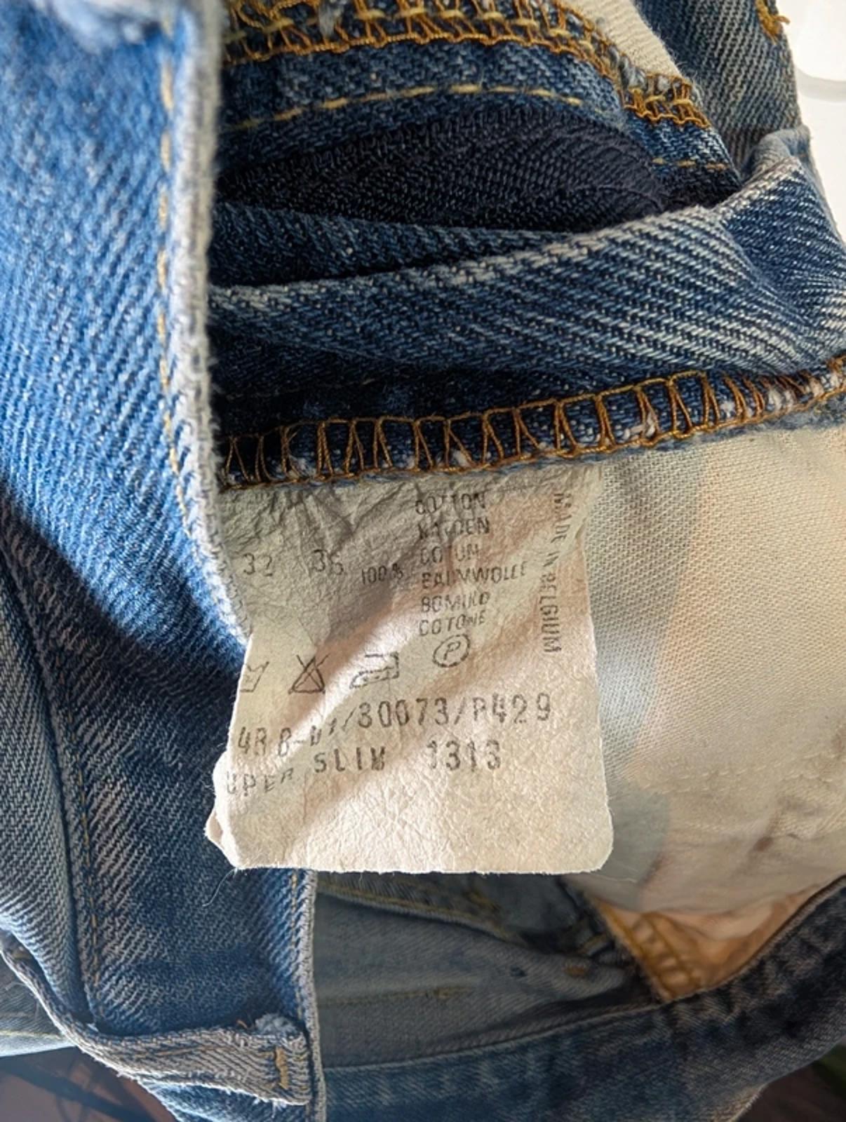 Lee vintage cropped raw hem jeans UK 10–12