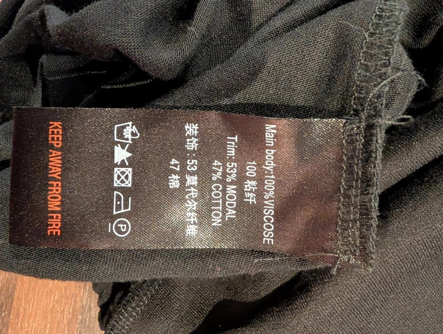 Reiss 1971 Black Sequin Long Sleeve Top Size S