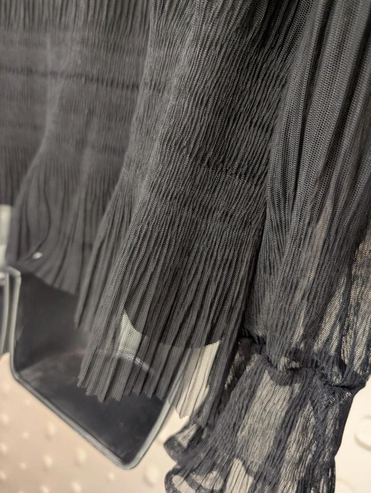 Silvian Heach sheer blouse – size M