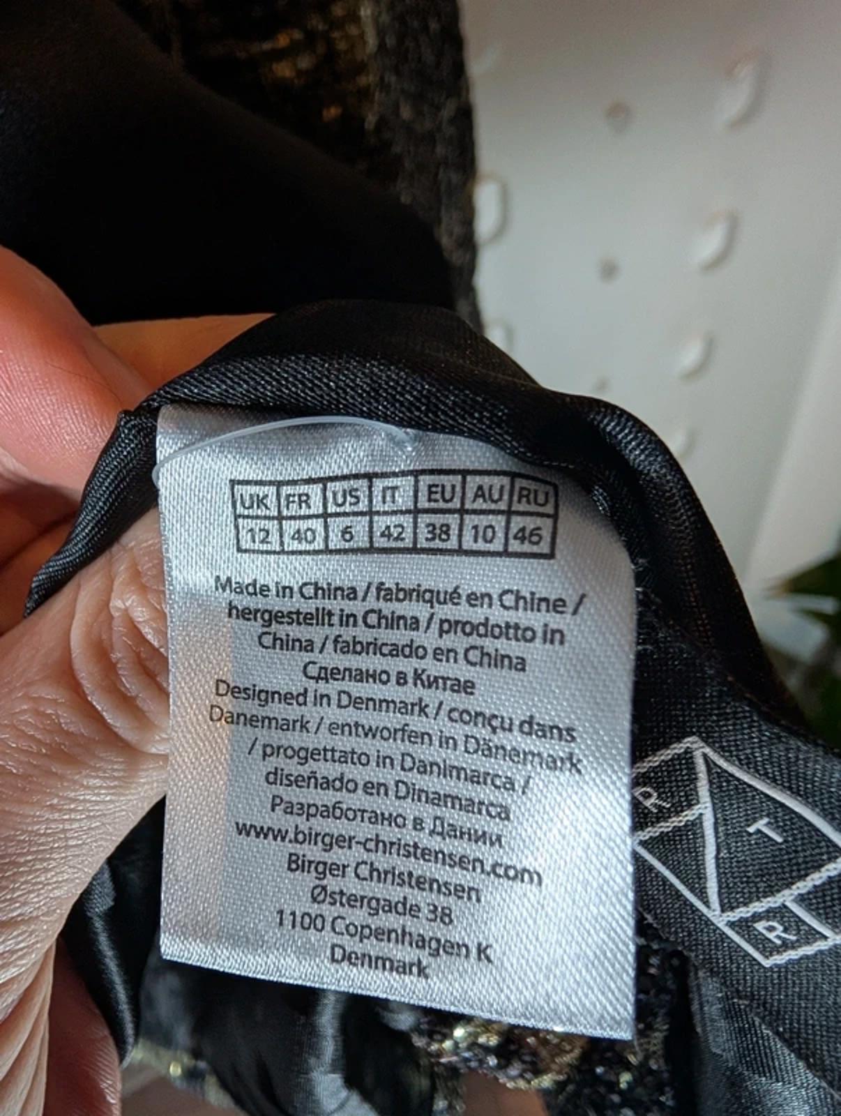 Rotate Birger Christensen “Augustina” Sequin Lace Blazer – UK12