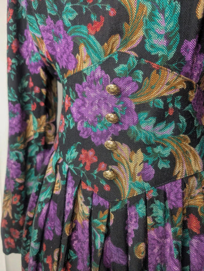 Vintage Jessica Howard petite dress UK 10 (fits 8/10)