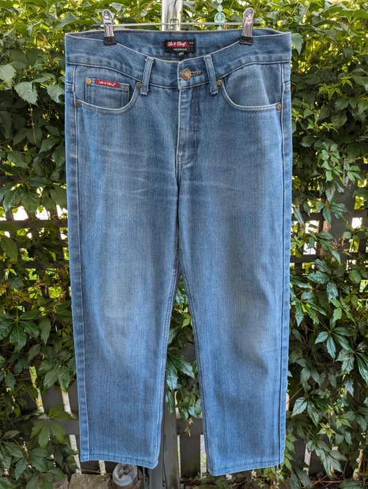 Life & Glory Straight Leg Jeans Blue W30
