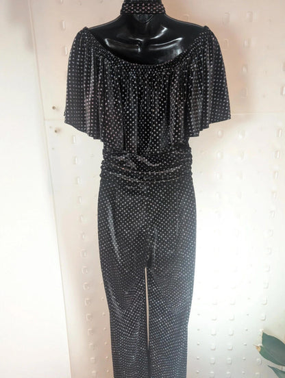 Onjenu velvet jumpsuit – UK 12