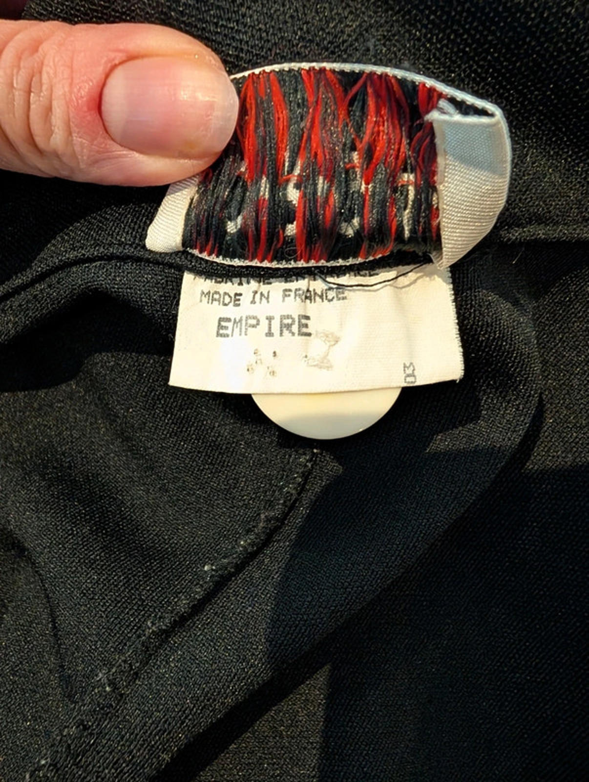 Vintage Morgan de Toi stretch jacket – 90s/early 00s – FR Made.