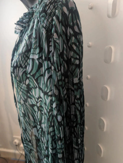 Suncoo Paris Lucie blouse – size T3 (UK 12/14)