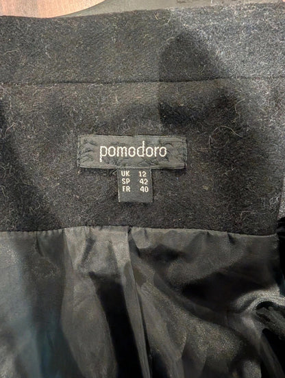 Pomodoro wool blend coat – UK 12
