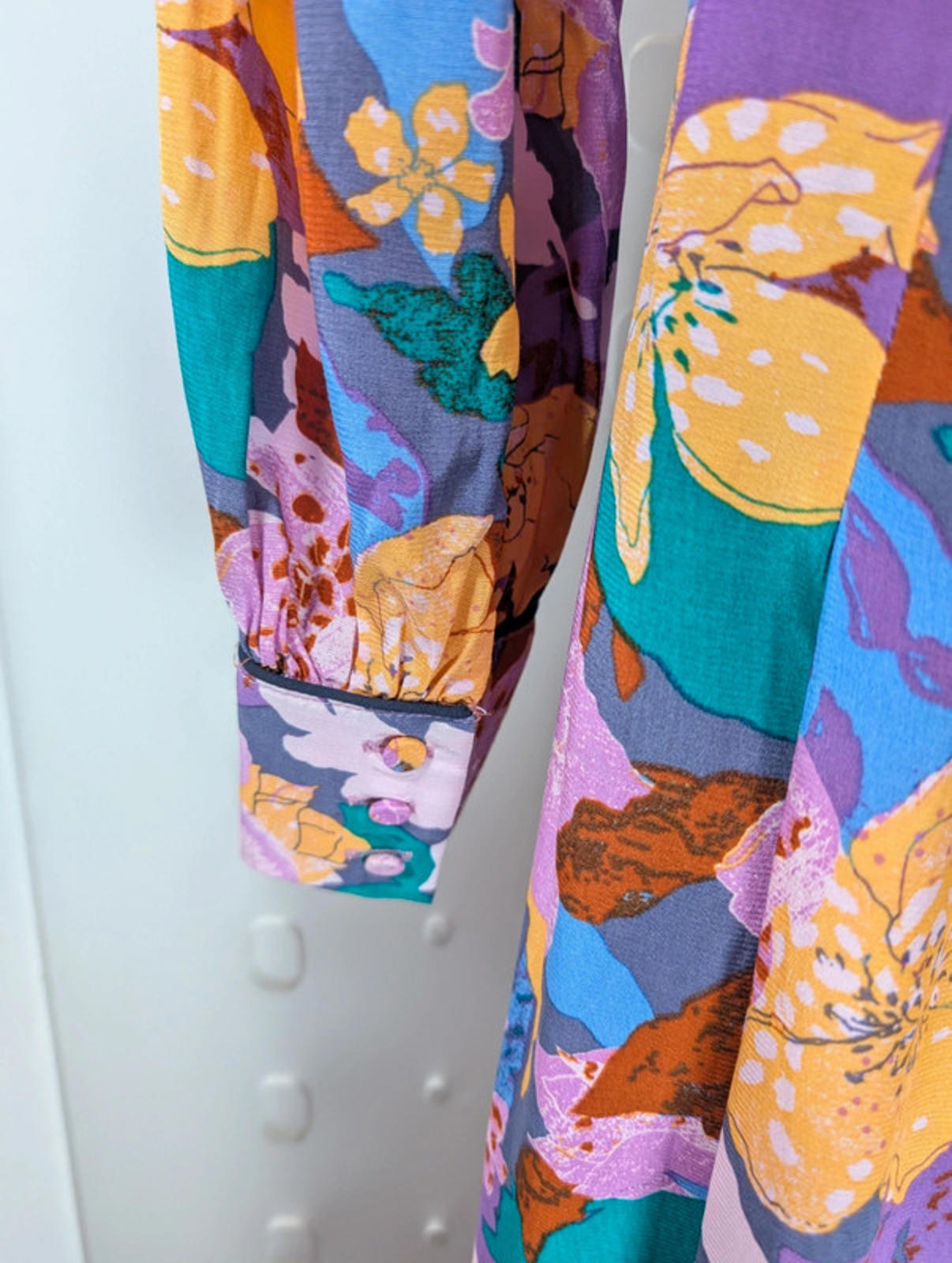 Suncoo Charly floral midi dress western style UK M T2 BNWT