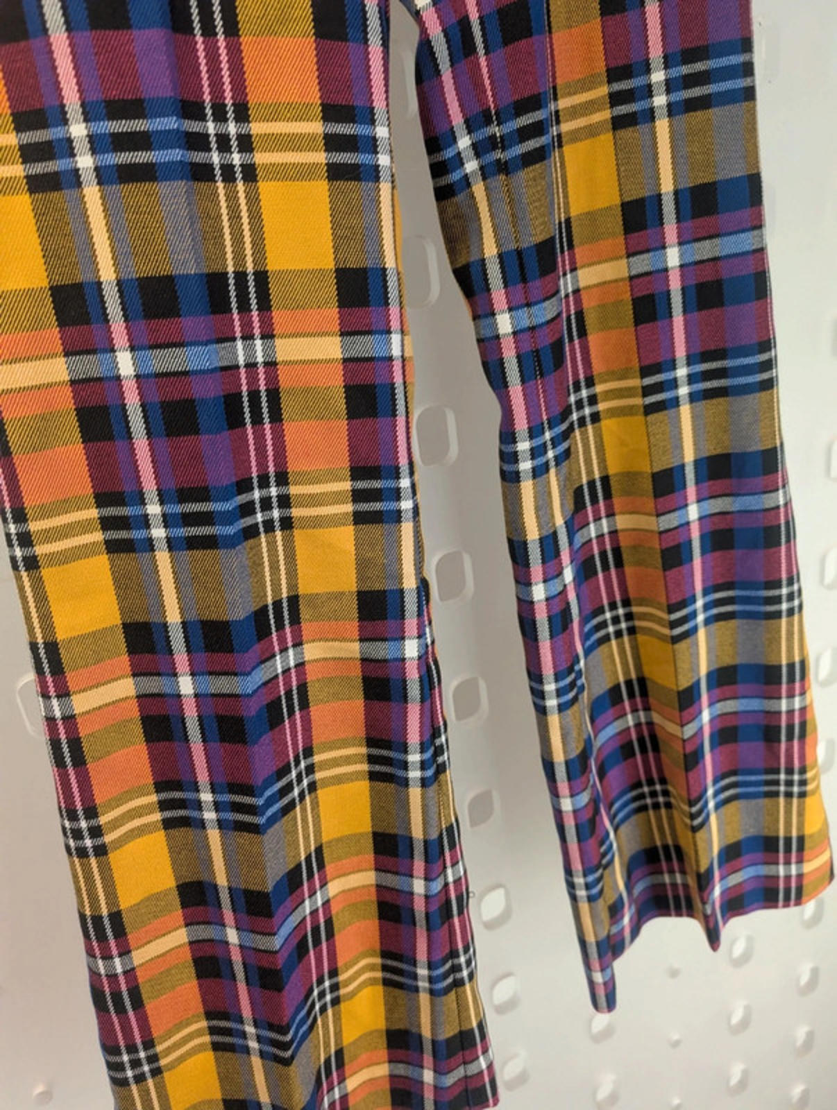 Extesa Italian check trousers UK 8