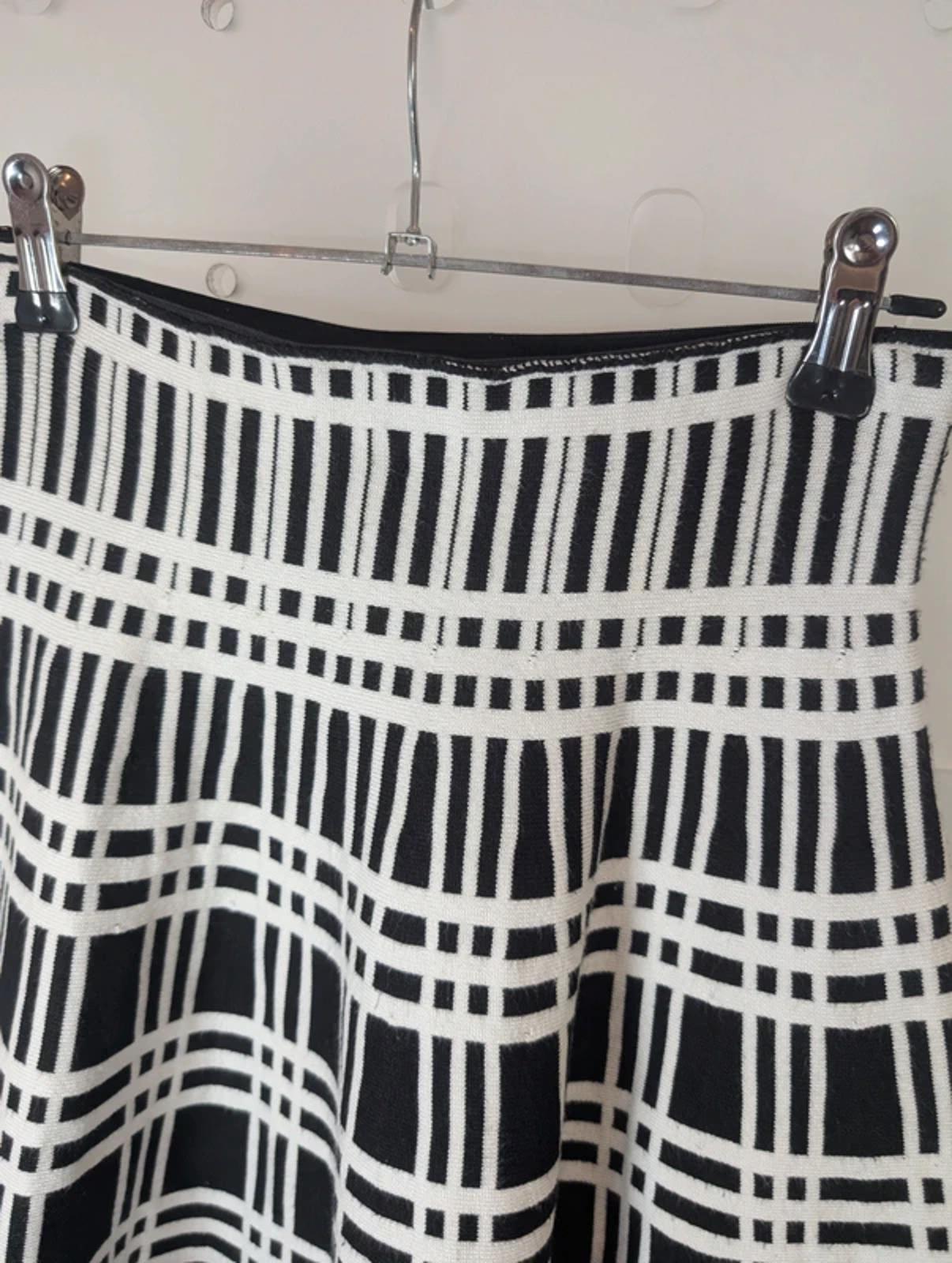 Yoyo S Check Flared Mini Skirt XS