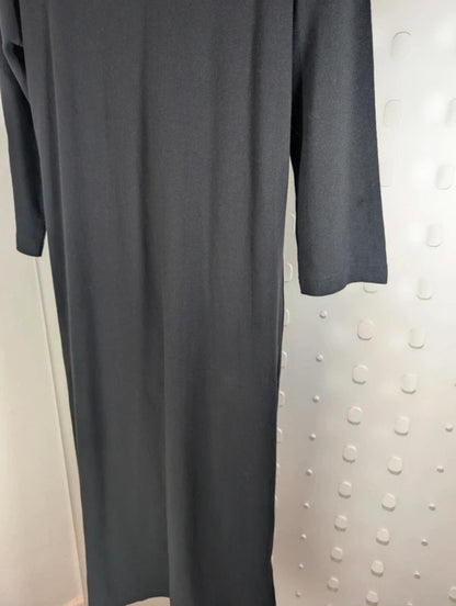 Indigo Moon NWT Embroidered Cotton Kaftan Dress Boho Festival