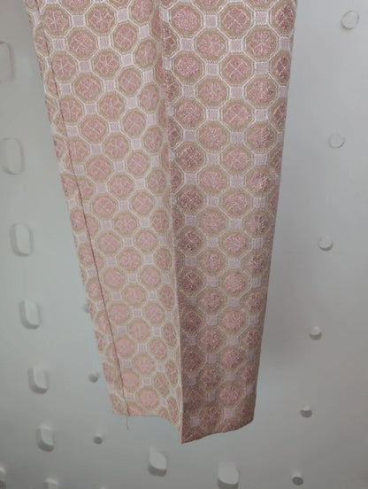 Topshop blush pink Y2K capri trousers UK14