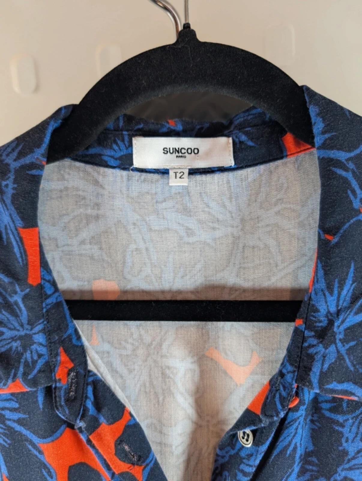 Suncoo Robe Caroline Dress T2 Button Through Shirt Dress Parisian Floral