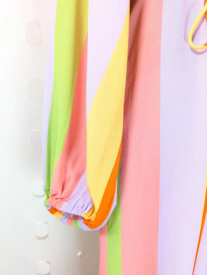 Stine Goya Elia EcoVero Viscose Tie Waist Dress XS Fits up to UK10