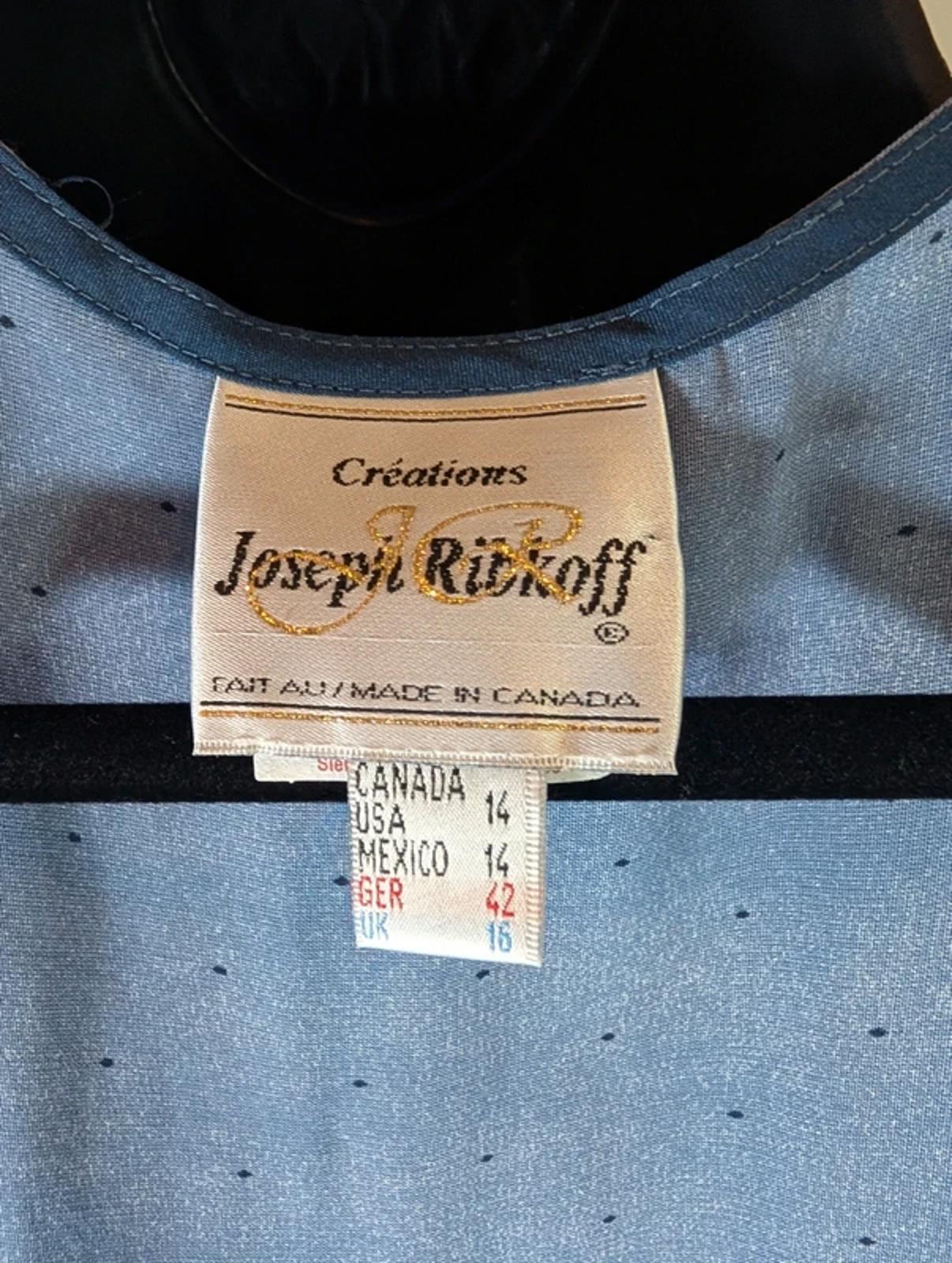Joseph Ribkoff Creations Sheer Ombre Jacket UK 16 – Made in Canada