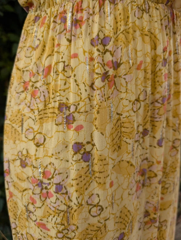 Suncoo Paris Carine Floral Maxi Dress FSC Viscose UK12