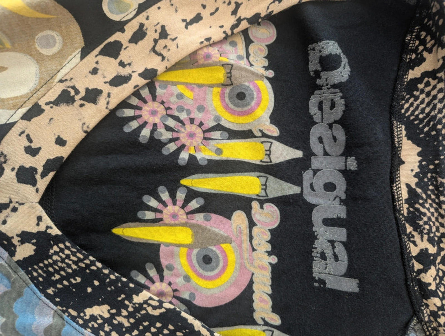Desigual My Face mini dress size M