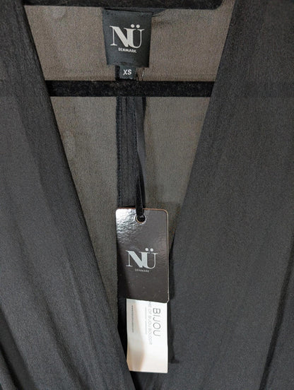 Nu Denmark Silk Blouse Size XS UK8