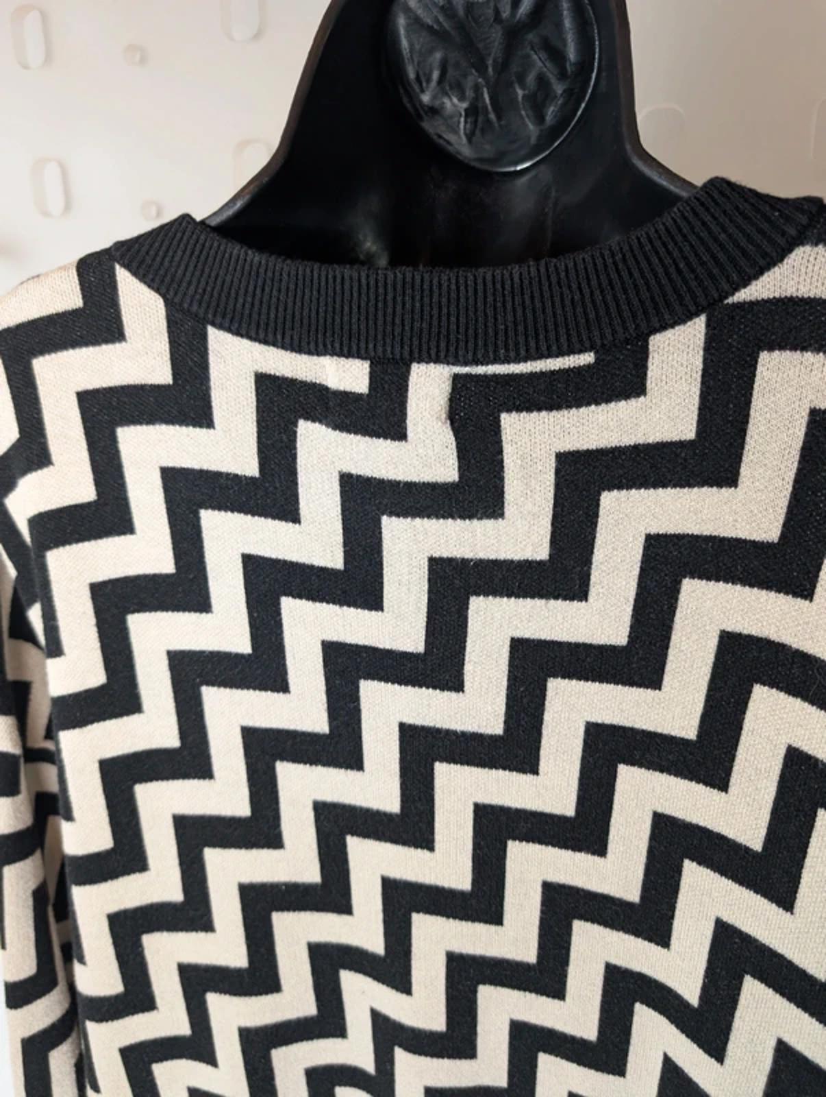 Sugarhill Brighton Chevron Knit Jumper UK14