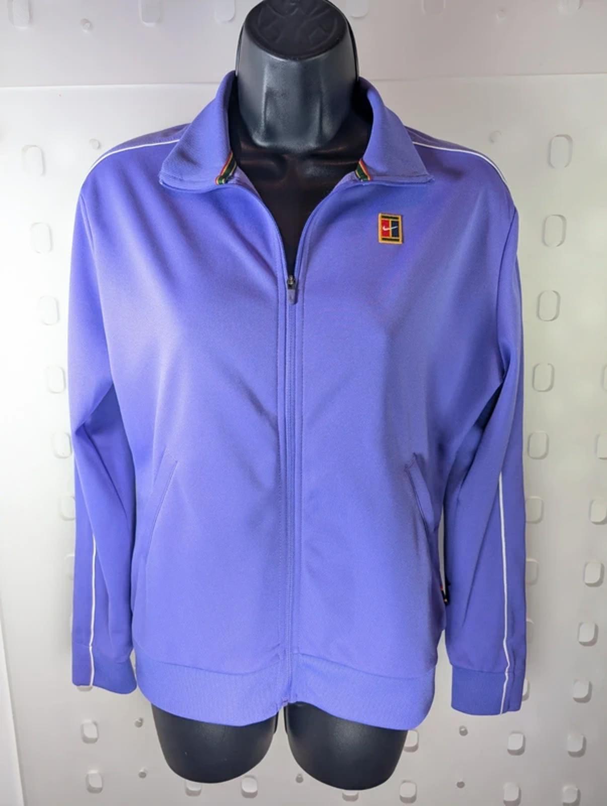 Nike Dri-Fit retro zip track top size S