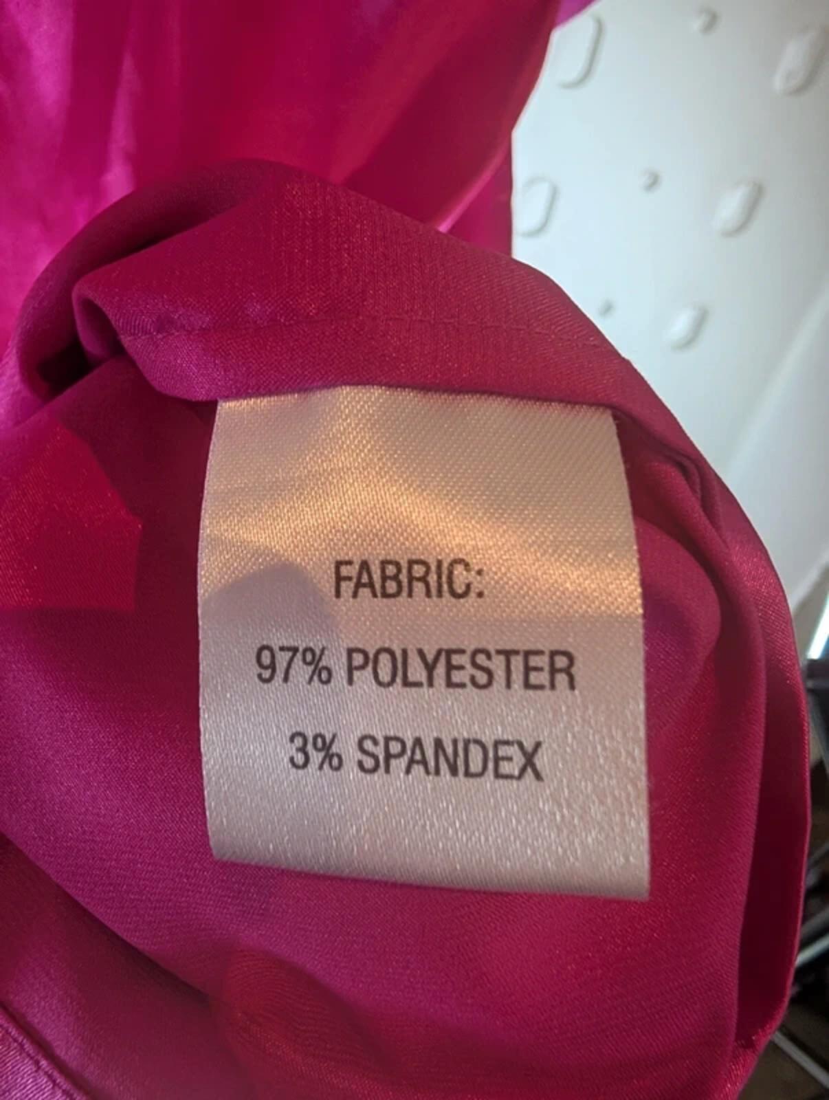 Paul Costelloe Collection Satin Blouse Pink Size 4