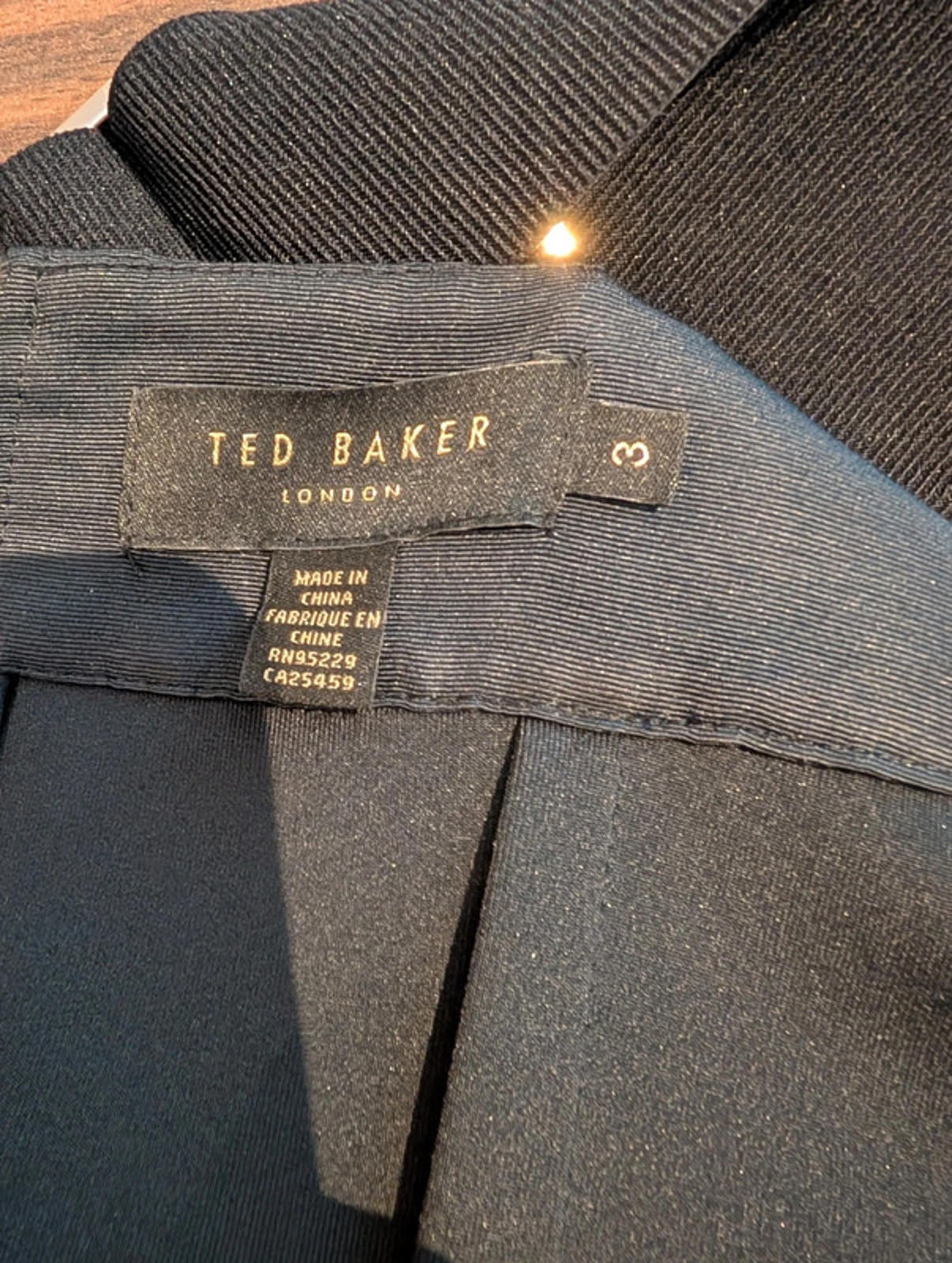 Ted Baker Bodycon Floral Dress – Size 3 (UK 12)