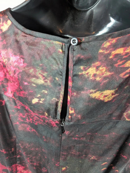 Calvin Klein printed dress dress - medium