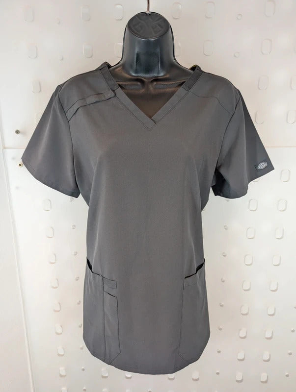 Dickies EDS Essentials Grey Stretch Utility Top M