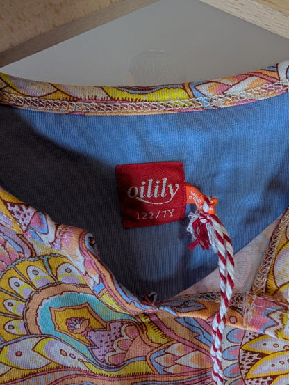 🌼 Oilily Paisley Two-Piece Set – Age 7 🌼