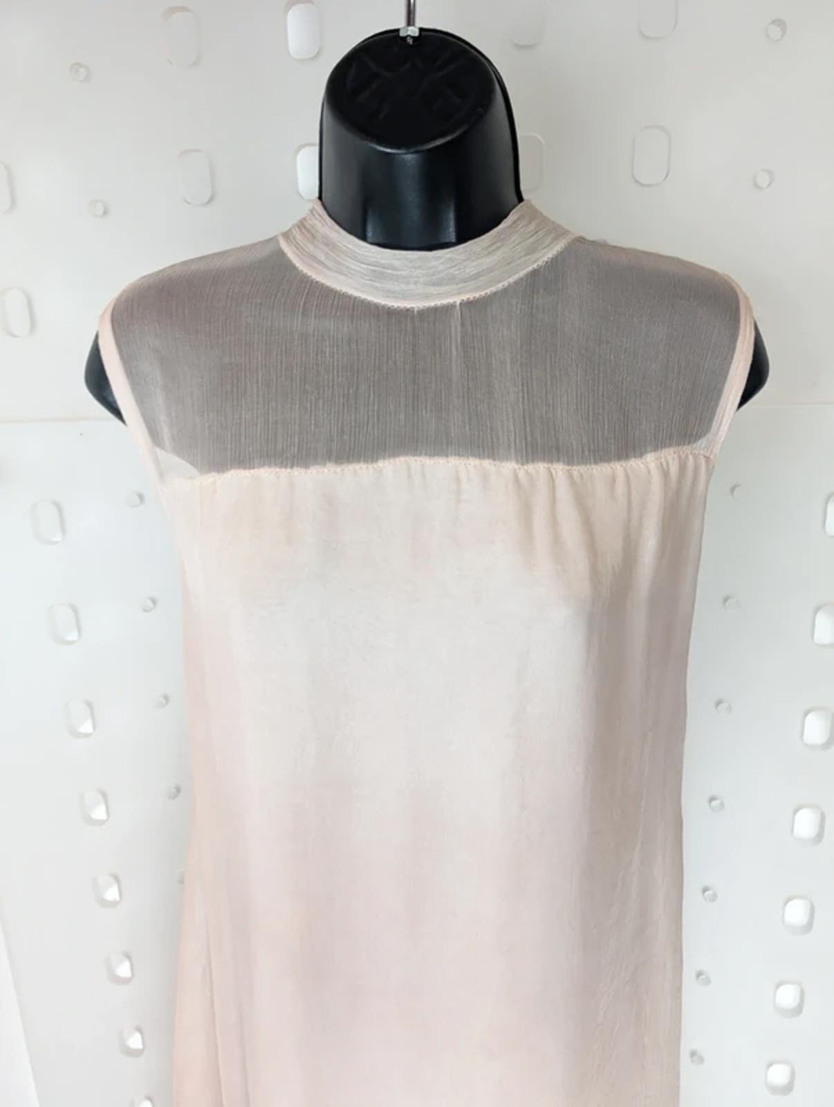 Romeo Giulia Silk Shift Dress Made in Italy S