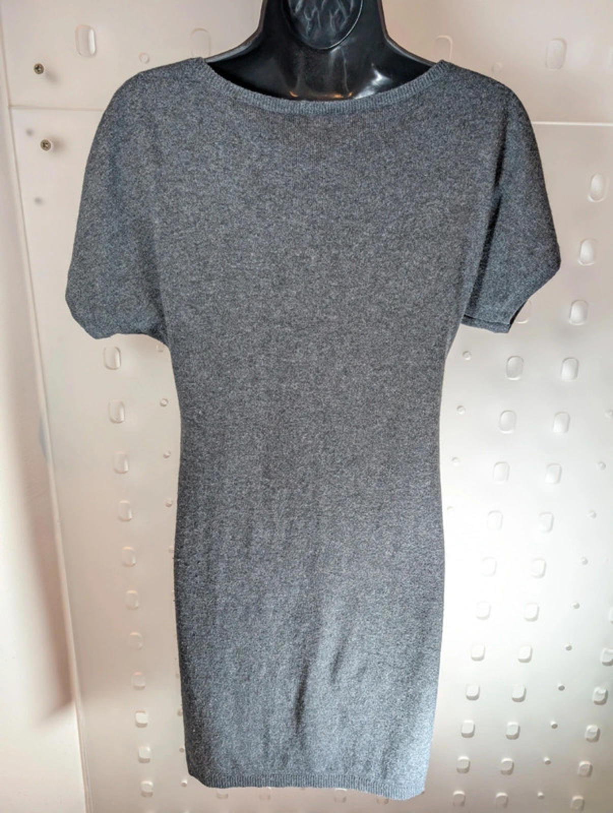 Monsoon Metallic Knit Jumper Dress | Size Small