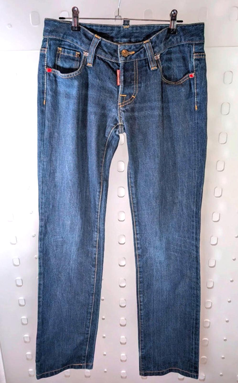 Dsquared2 Men’s Classic Indigo Jeans – 31" Waist – Vintage Denim