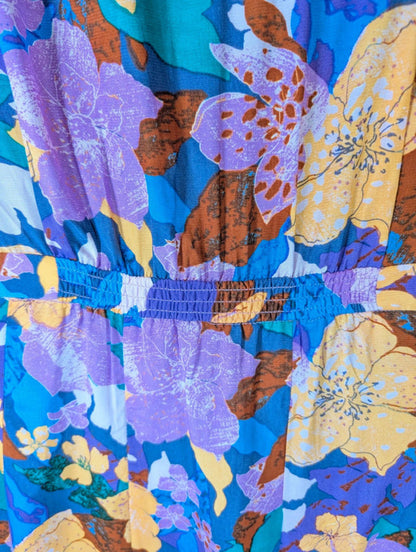 Suncoo Charly floral midi dress western style UK M T2 BNWT